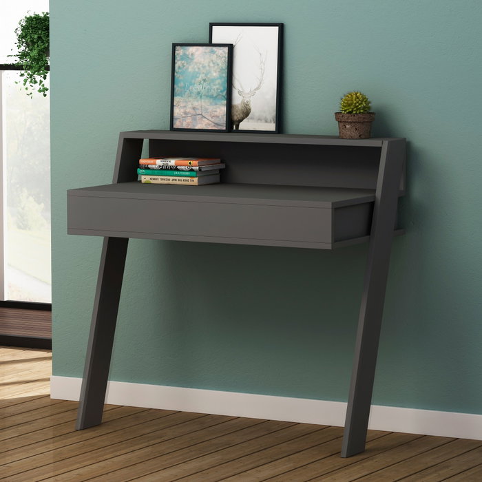 Hanah Home Cowork Working Table - Antracita Hanah Home Cowork Working Table - Antracita